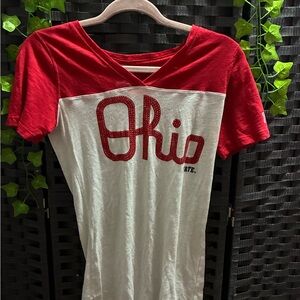 Ohio State Women's top from pink